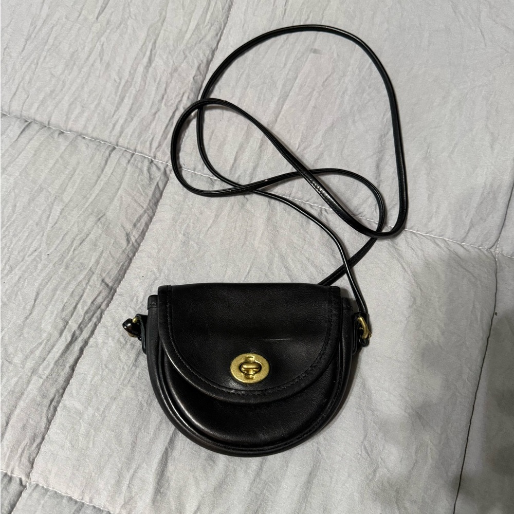 Vintage Coach Mini Watson Crossbody Bag